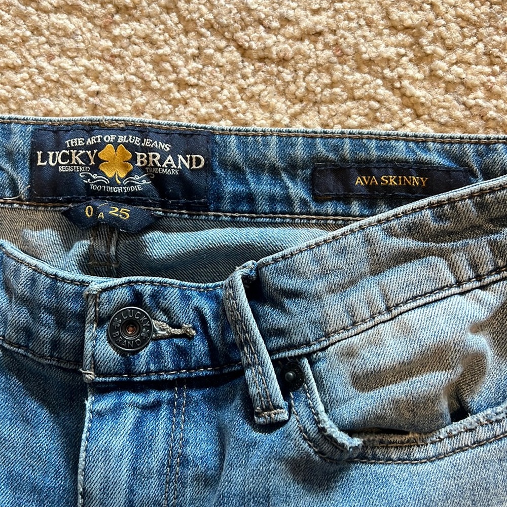 Lucky Brand Ava Skinny Jeans